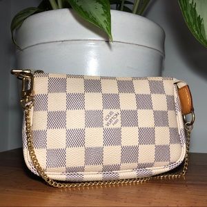Louis Vuitton Mini Pochette Damier Azur